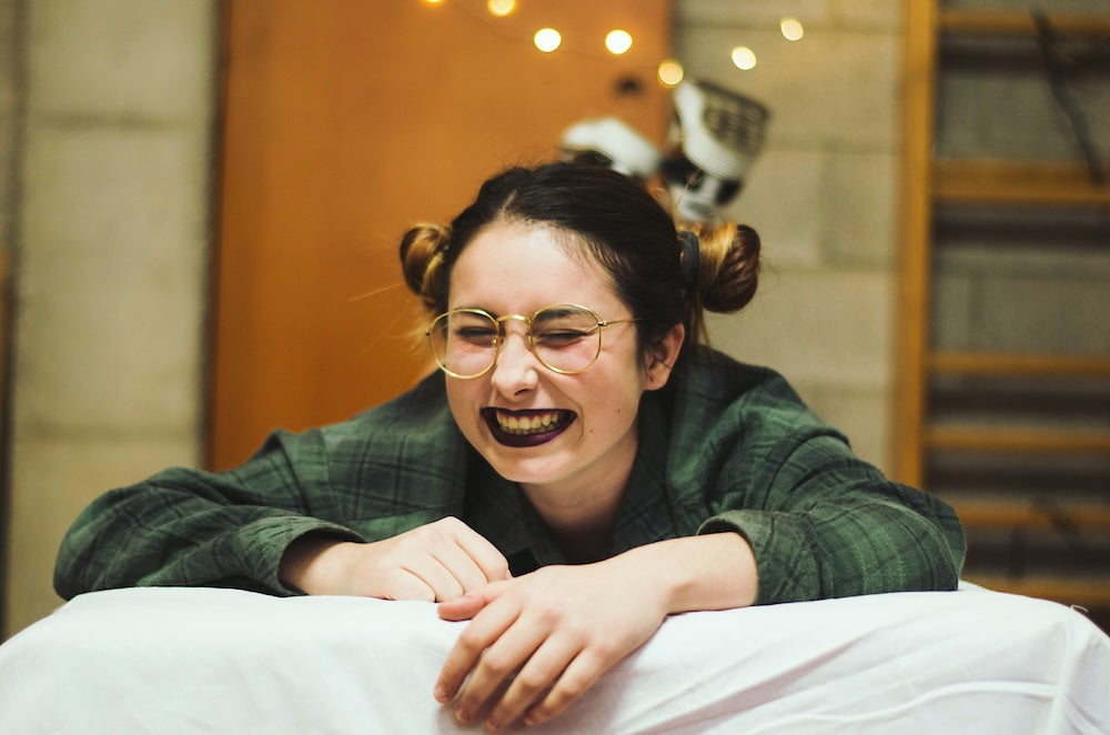 Elevated nose pads for Asian fit glasses